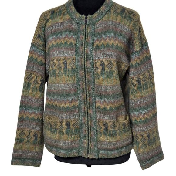 Alpaquita Alpaca Full Zip Cardigan - Picture 1 of 9